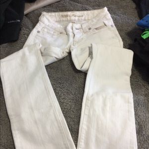White jeans